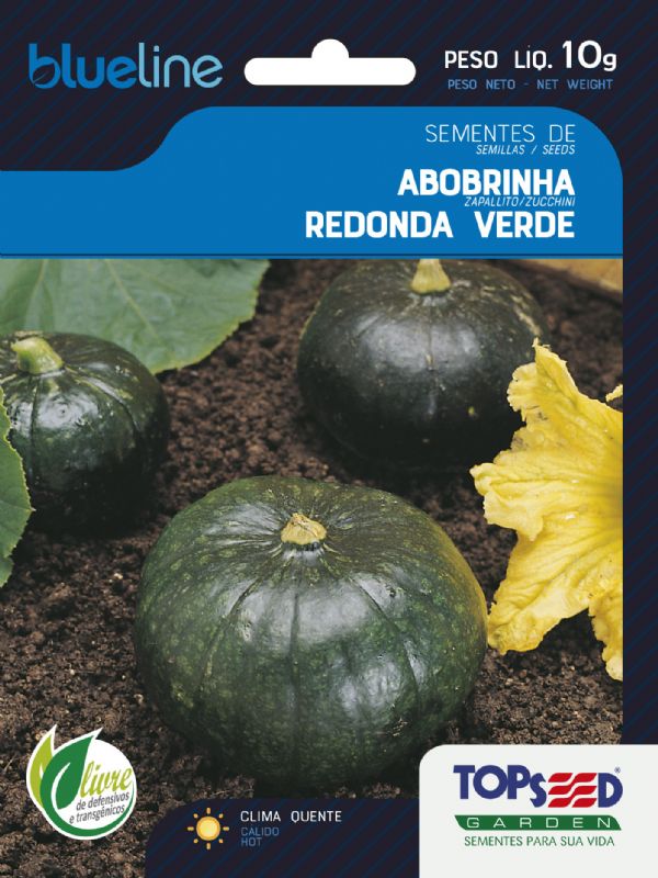 Abobrinha Redonda Verde