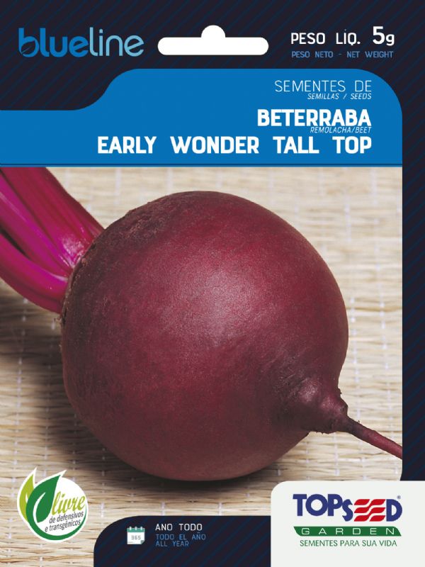 Beterraba Early Wonder Tall Top