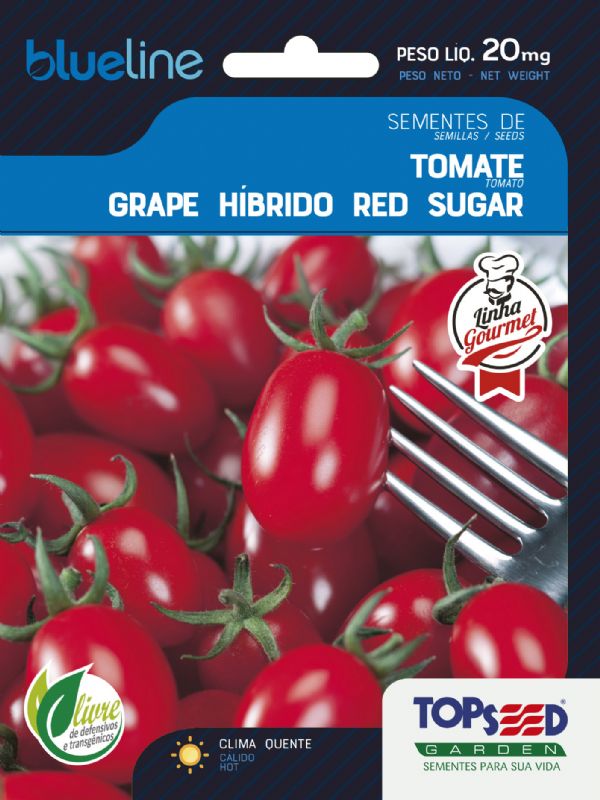 Tomate Grape Híbrido Red Sugar F1