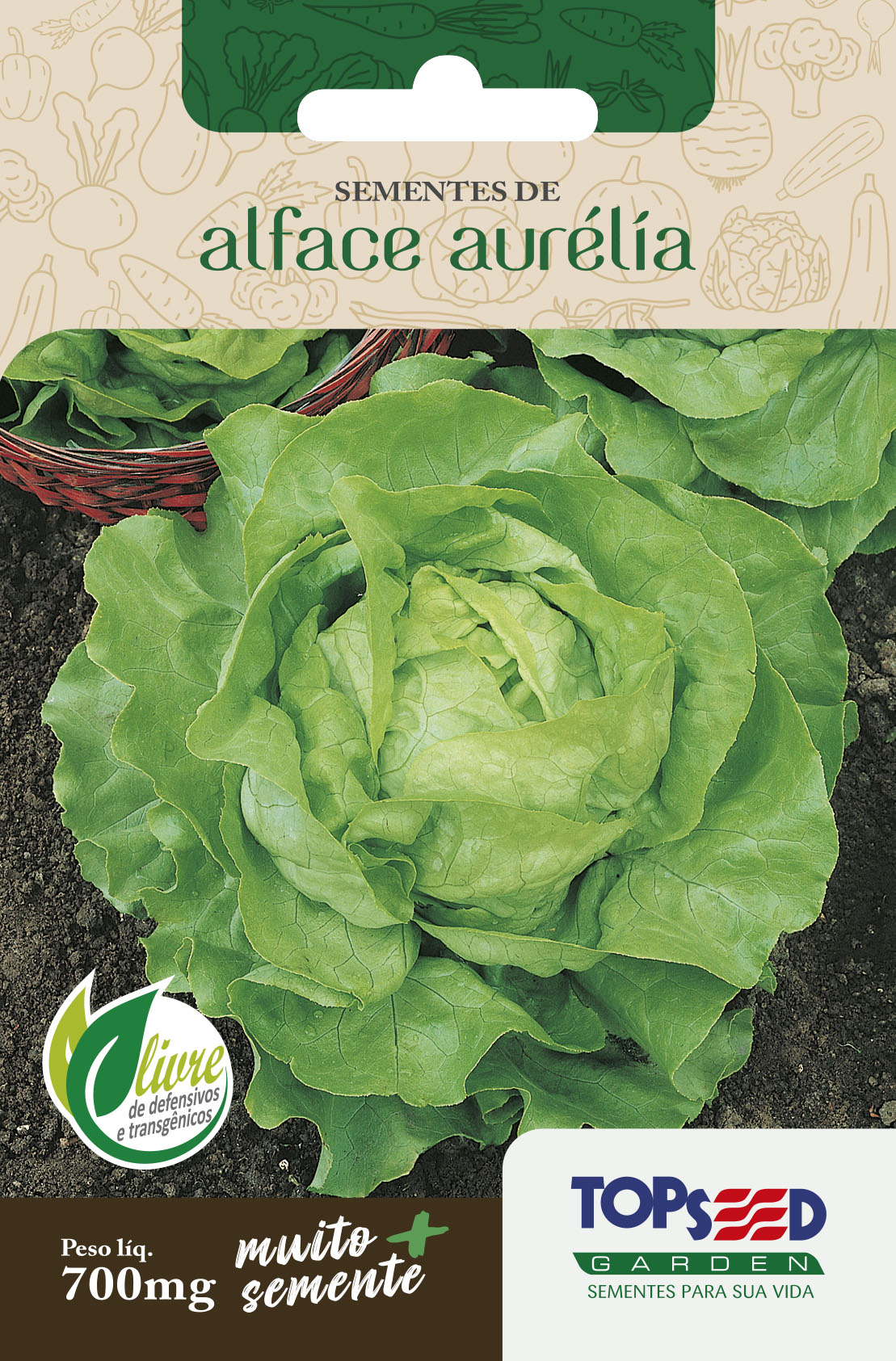 Alface Aurélia (Manteiga)