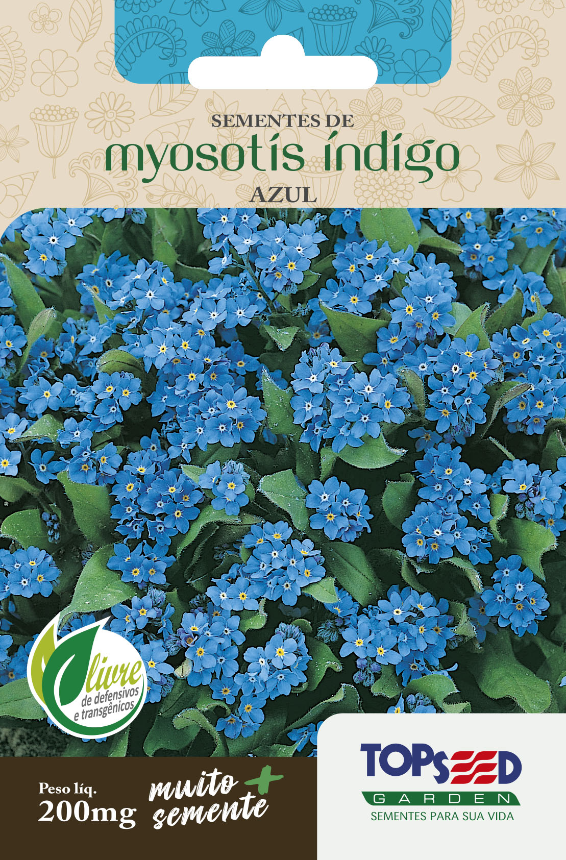 Myosotis Indigo Azul
